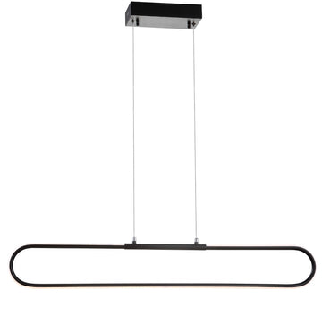 Ned 39" Dimmable Adjustable Integrated LED Metal Linear Pendant - JONATHAN Y